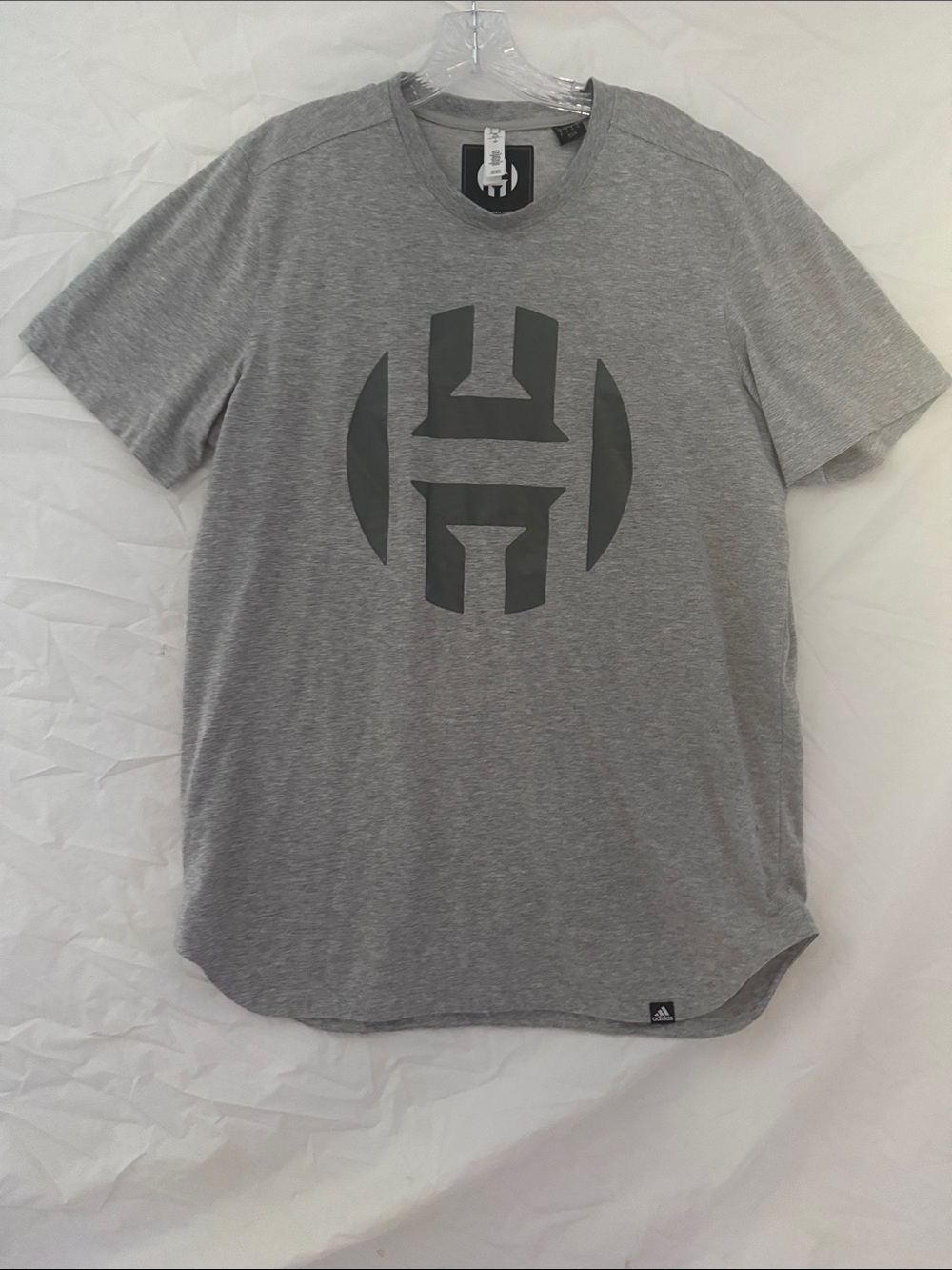 adidas x James Harden Gray Short-Sleeve Tee